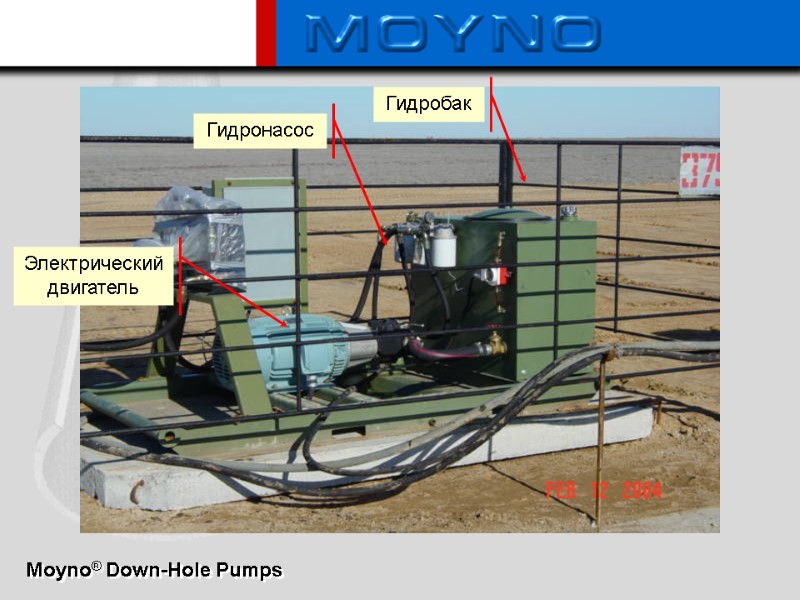 Электрический двигатель Гидронасос Гидробак